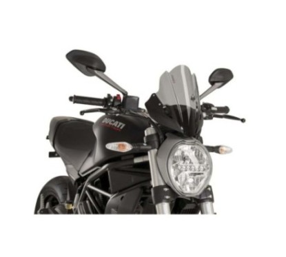 ECRAN PUIG SPORT DUCATI MONSTER 797 PLUS 17-20 FUME FONCE