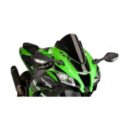 PARABRISAS PUIG Z-RACING KAWASAKI ZX-10R NINJA PERFORMANCE 16-18 NEGRO