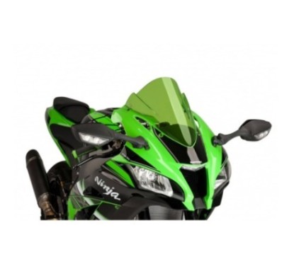 PARABRISAS PUIG Z-RACING KAWASAKI ZX-10R NINJA PERFORMANCE 16-18 VERDE