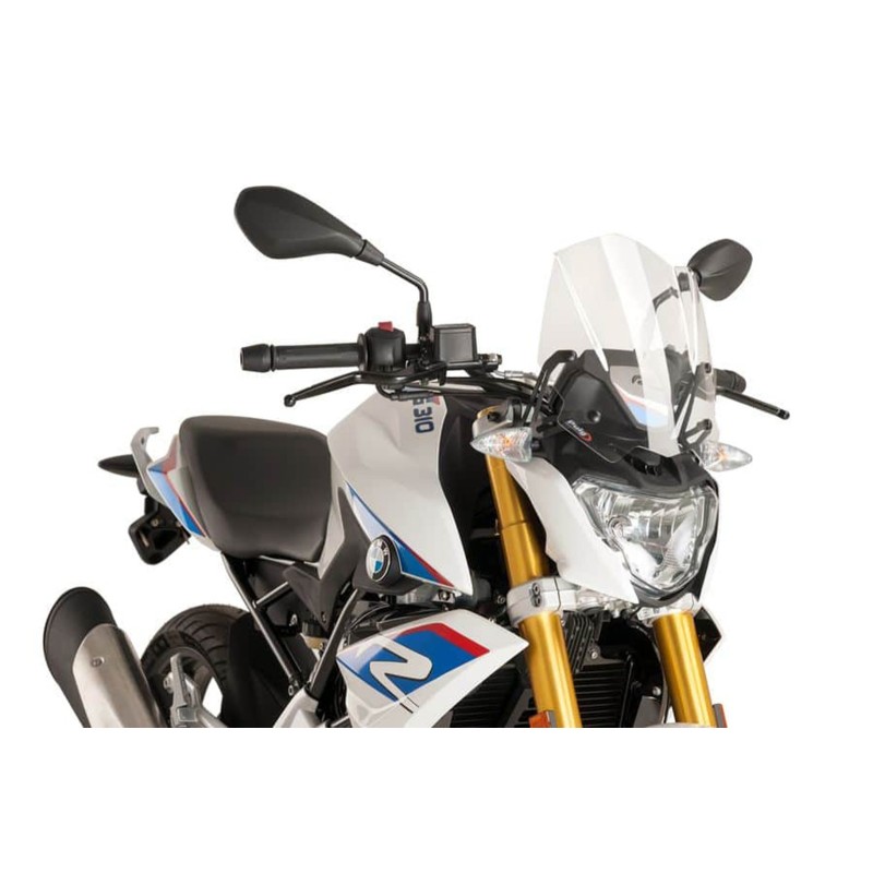 PARE-BRISE PUIG NAKED NG SPORT BMW G310 R 16-24 TRANSPARENT