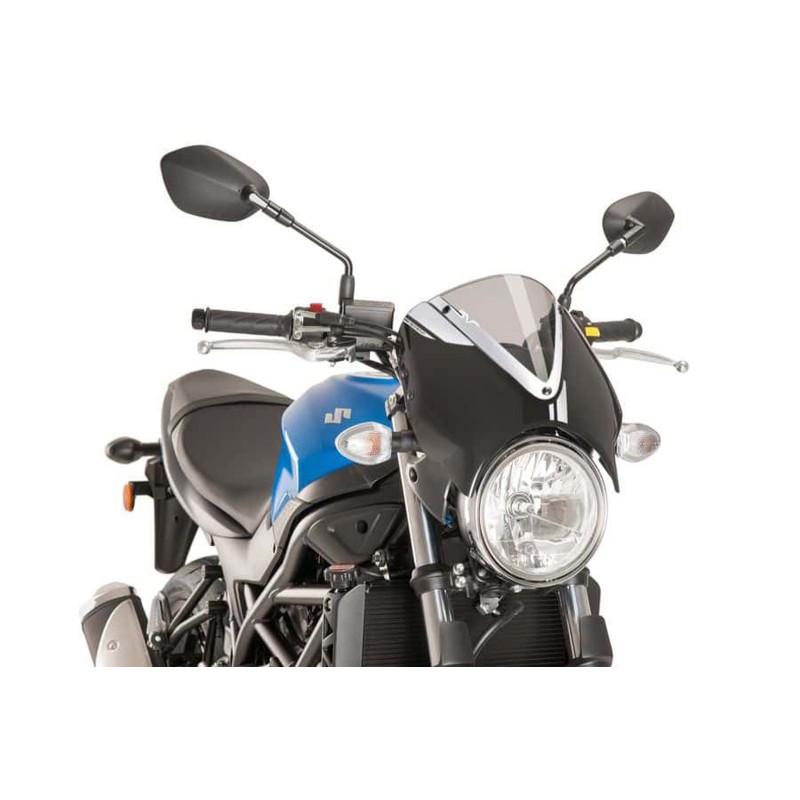 PARABRISAS TRASERO PUIG SUZUKI SV650 16-24 HUMO CLARO-NEGRO