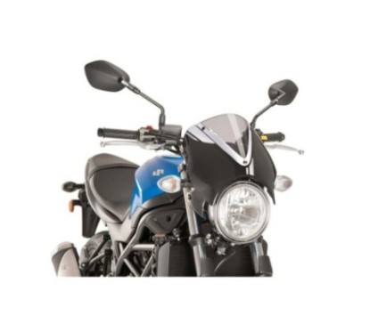 PARE-BRISE ARRIERE PUIG SUZUKI SV650 16-24 FUME CLAIR-NOIR