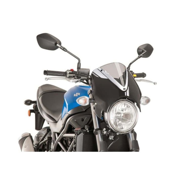 PARE-BRISE ARRIERE PUIG SUZUKI SV650 16-24 FUME CLAIR-NOIR