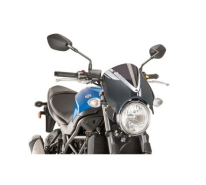 PARE-BRISE ARRIERE PUIG SUZUKI SV650 16-24 FUMEE FONCEE-CARBONE