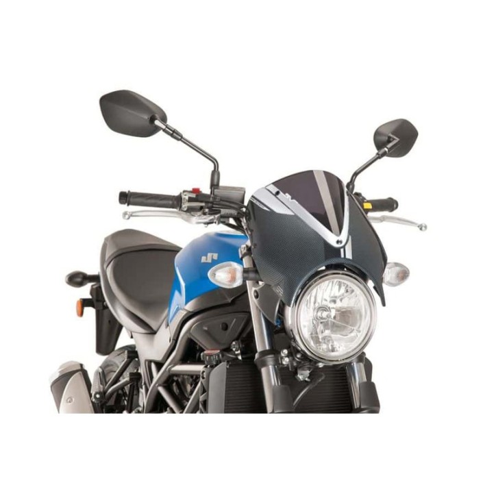 PARE-BRISE ARRIERE PUIG SUZUKI SV650 16-24 FUMEE FONCEE-CARBONE