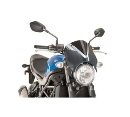 PARABRISAS TRASERO PUIG SUZUKI SV650 16-24 NEGRO-CARBONO