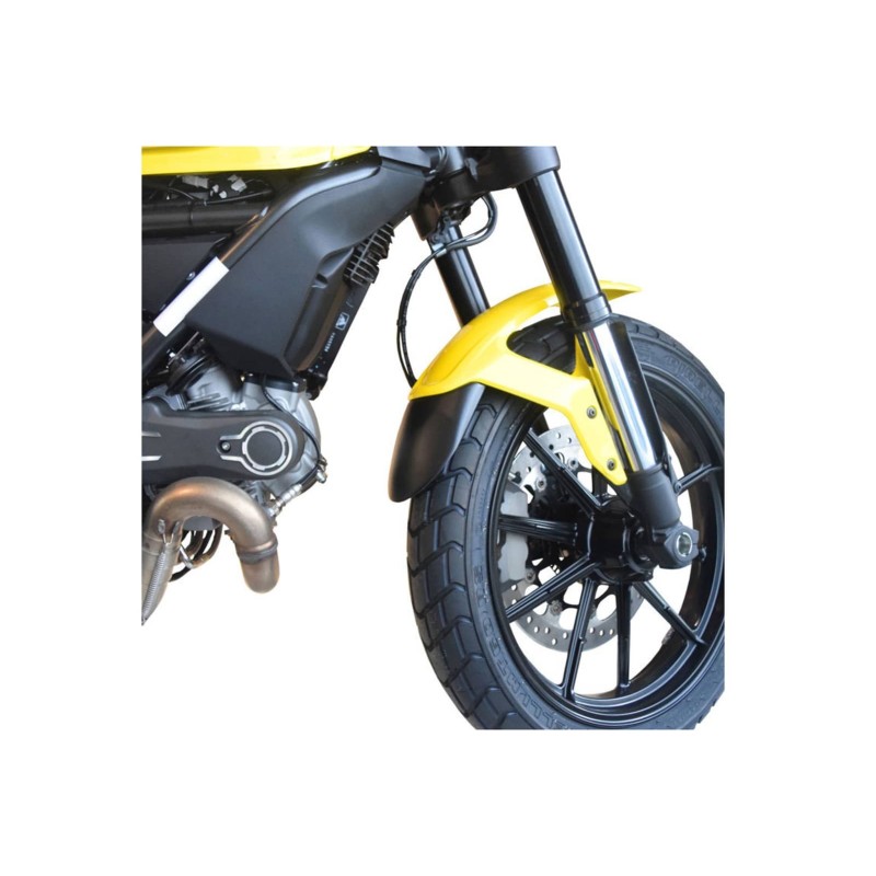 PUIG EXTENSION DE GARDE-BOUE AVANT DUCATI SCRAMBLER ICON 15-24 NOIR MAT