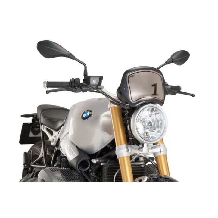 CARENAGE AVANT PUIG BMW R NINE T 17-24 NOIR MAT