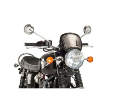 CARENADO DELANTERO PUIG TRIUMPH BONNEVILLE T120 NEGRO 21-24 CARBONO