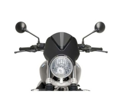 PARE-BRISE ARRIERE PUIG BMW R NINE T SCRAMBLER 16-20 FUMEE FONCEE-CARBONE