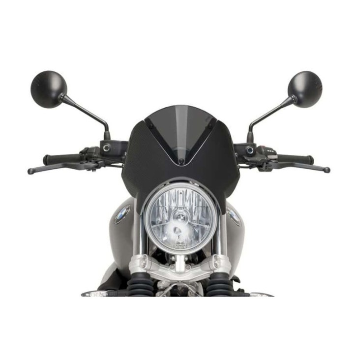 PARE-BRISE ARRIERE PUIG BMW R NINE T SCRAMBLER 16-20 FUMEE FONCEE-CARBONE