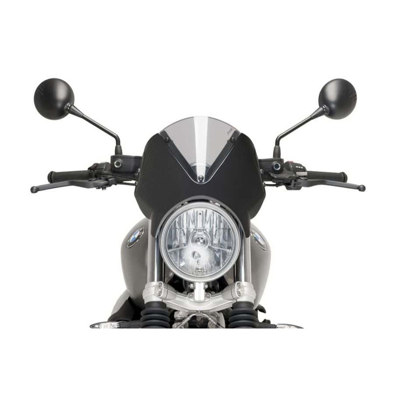 PARE-BRISE ARRIERE PUIG BMW R NINE T SCRAMBLER 16-20 FUMEE CLAIRE-CARBONE