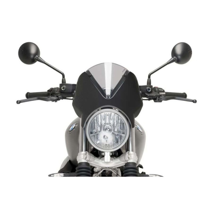 PARE-BRISE ARRIERE PUIG BMW R NINE T SCRAMBLER 16-20 FUMEE CLAIRE-CARBONE