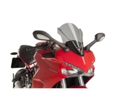 puig z racing windshield for ducati supersport 950 s 21 24 light smoke