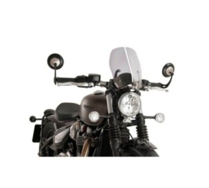 PANTALLA PUIG NAKED NG TOURING TRIUMPH BONNEVILLE BOBBER 17-20 HUMO CLARO