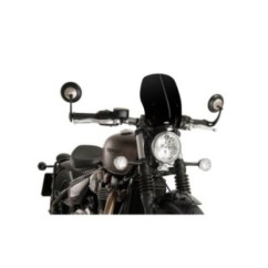 PUIG NAKED WINDSCHILD NG TOURING TRIUMPH BONNEVILLE BOBBER 17-20 SCHWARZ