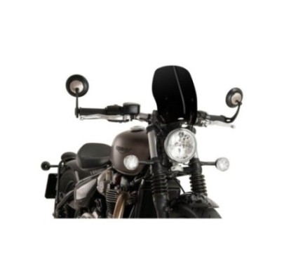 PANTALLA PUIG NAKED NG TOURING TRIUMPH BONNEVILLE BOBBER 17-20 NEGRO