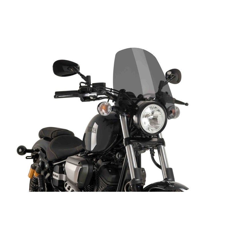 puig naked ng touring screen for yamaha xv950 r 14 20 dark smoke