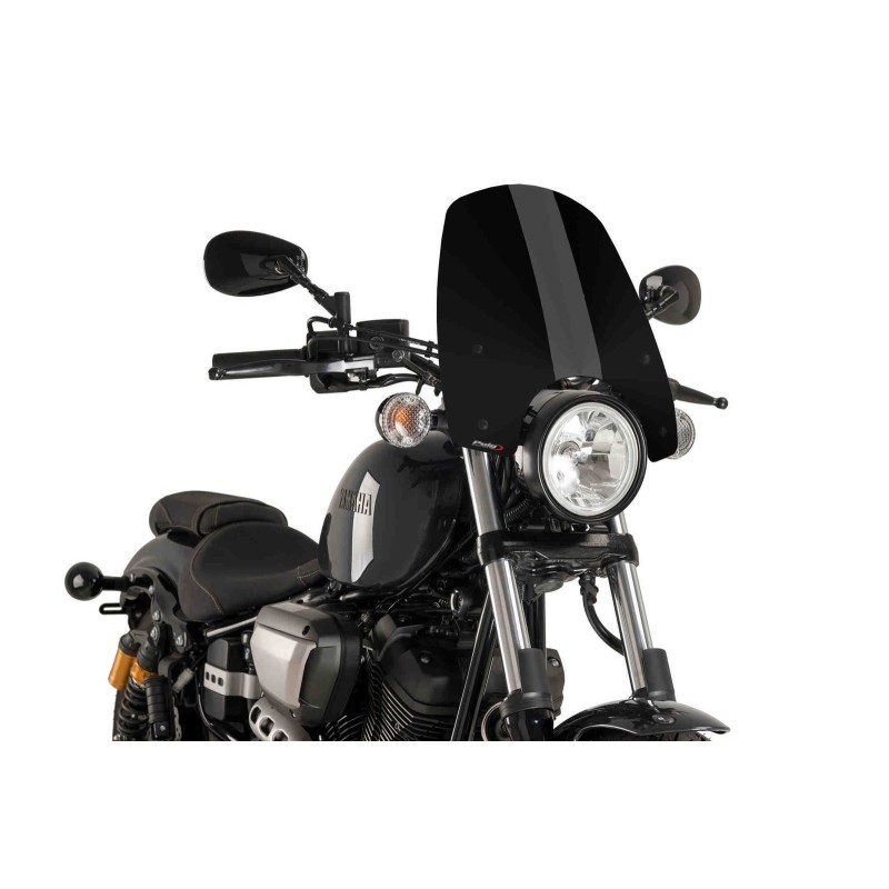 PUIG ECRAN NU NG TOURING YAMAHA XV950 RACER 16-17 NOIR