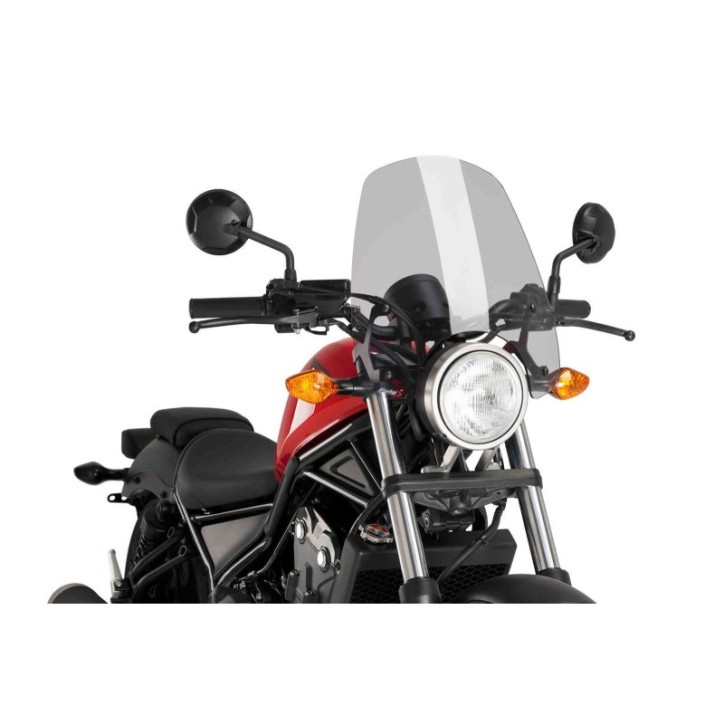 PANTALLA DESNUDA PUIG NG TOURING HONDA CMX500 REBEL 20-24 HUMO CLARO