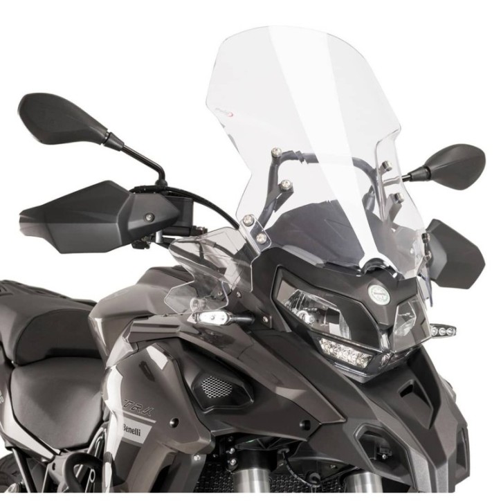 PARE-BRISE PUIG TOURING QJ SRT 550 SUR ROUTE 23-24 TRANSPARENT