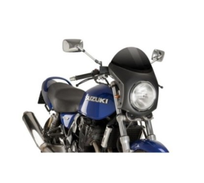 PUIG PARE-BRISE SEMI-CARENE TRIUMPH SPEED TWIN 900 23-24 NOIR-CARBONE