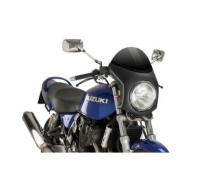 Semicarenado Puig para Triumph Thruxton R 16 19 negro