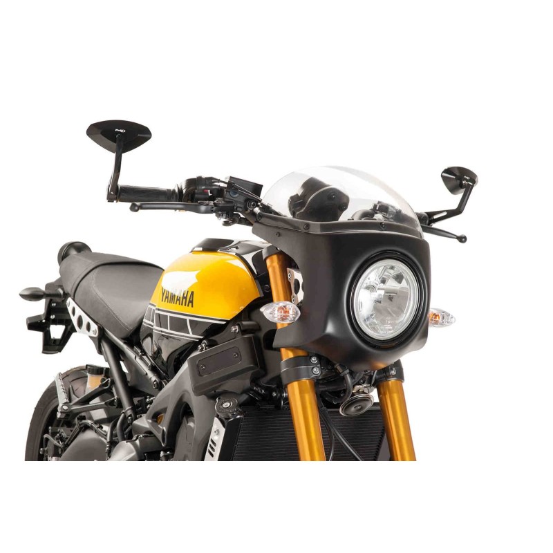 ClUpula SEMICARENADO PUIG TRIUMPH BONNEVILLE SPEEDMASTER 21-24 TRANSPARENTE-NEGRO