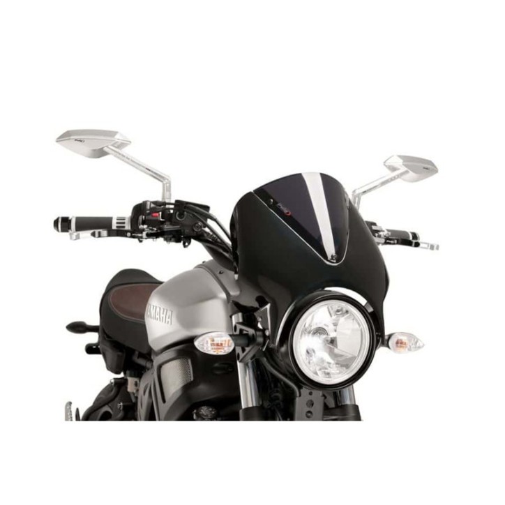 PUIG HECKSCHEIBE YAMAHA XSR700 16-20 DARK SMOKE-SCHWARZ