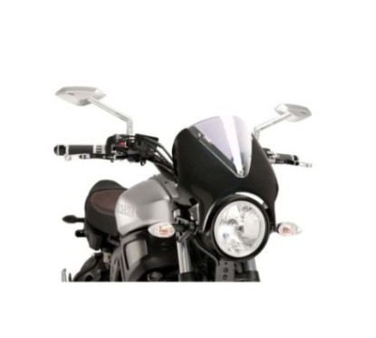 PARABRISAS TRASERO PUIG YAMAHA XSR700 16-20 TRANSPARENTE-NEGRO