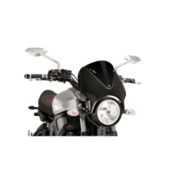 PARABRISAS TRASERO PUIG YAMAHA XSR700 16-20 NEGRO-CARBONO