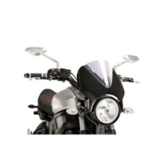 PARE-BRISE ARRIERE PUIG YAMAHA XSR700 16-20 TRANSPARENT-CARBONE