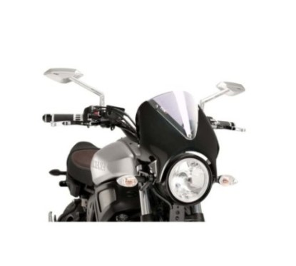 PUIG HECKSCHEIBE YAMAHA XSR700 16-20 TRANSPARENT-CARBON