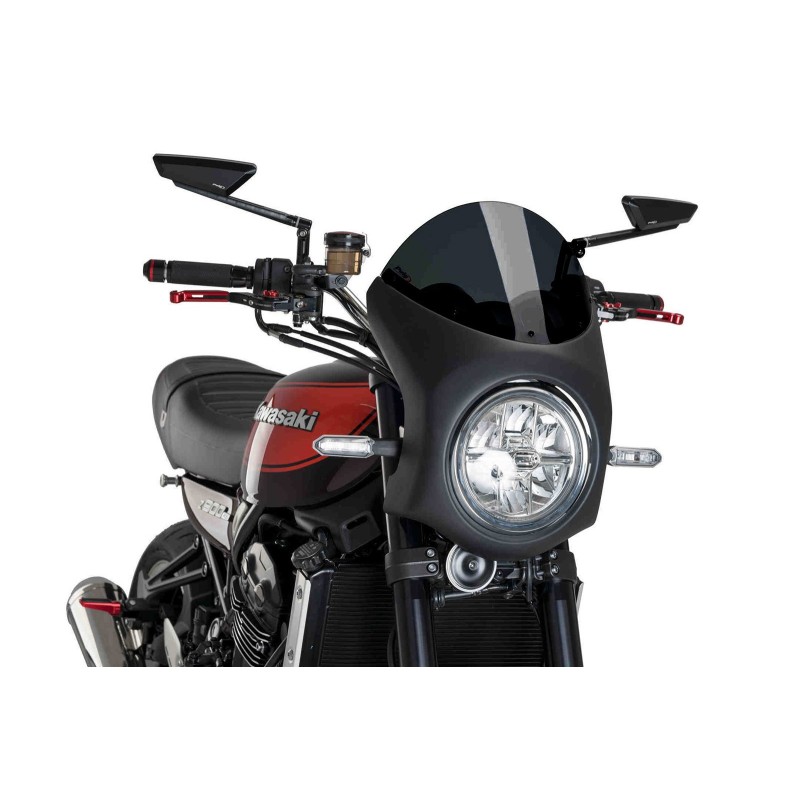 PARABRISAS SEMICARENADO PUIG KAWASAKI ZEPHYR 750 96-99 HUMO OSCURO-NEGRO