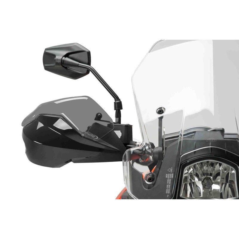 puig handguard extension for ktm 1290 superduke r 20 24 light smoke