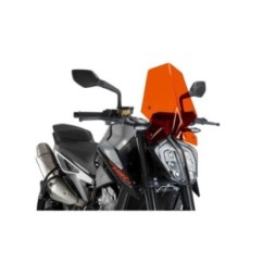 PUIG NAKED SCREEN NG SPORT KTM 890 GP DUKE 21-25 NARANJA