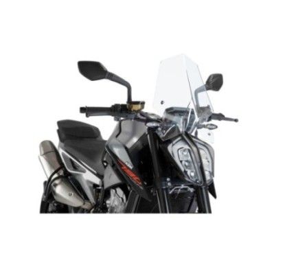 Pare-brise Puig Naked NG Sport pour KTM 890 R Duke 2020/24 transparent