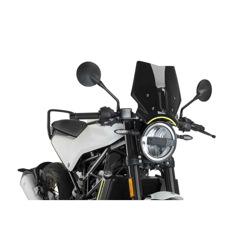 PUIG NAKED SCREEN NG SPORT HUSQVARNA SVARTPILEN 125 21-24 BLACK