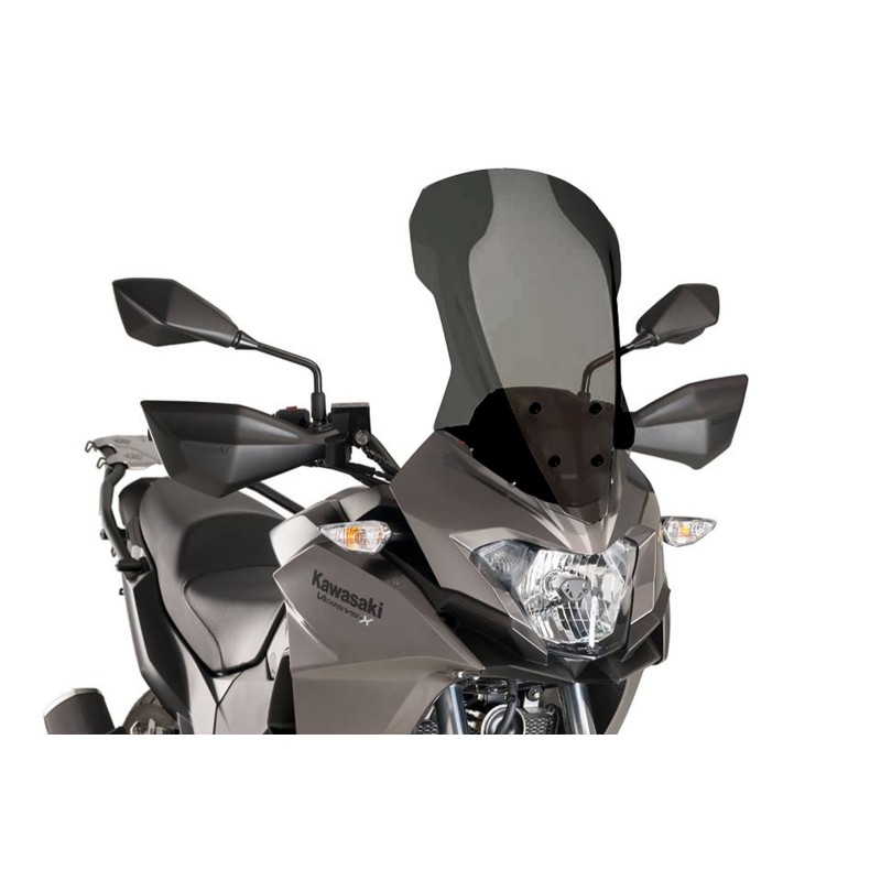 ECRAN PUIG TOURING KAWASAKI VERSYS-X 300 URBAN 17-20 FUME FONCE