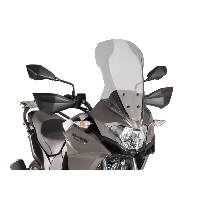 ECRAN PUIG TOURING KAWASAKI VERSYS-X 300 URBAN 17-20 FUME CLAIR