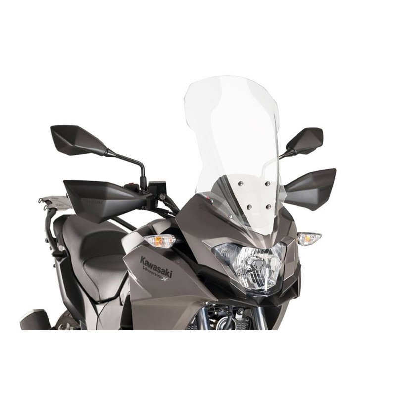 PARABRISAS PUIG TOURING KAWASAKI VERSYS-X 300 URBAN 17-20 TRANSPARENTE