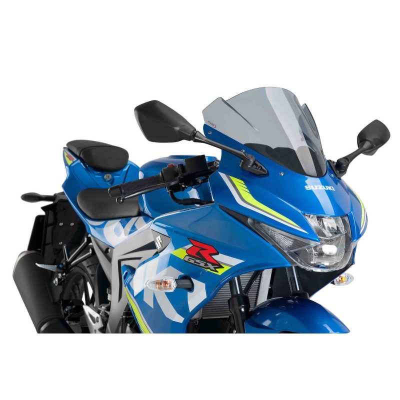 CUBIERTA PUIG Z-RACING SUZUKI GSX-R125 17-24 HUMO CLARO