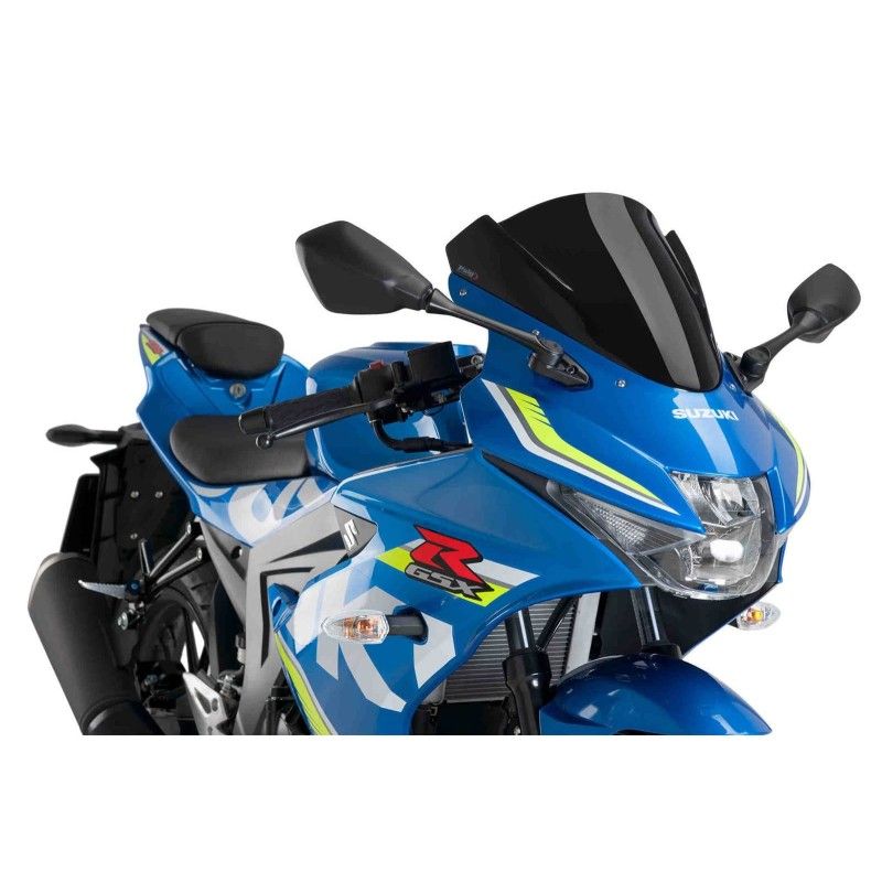 puig cupolino z racing per suzuki gsx r125 17 24 nero
