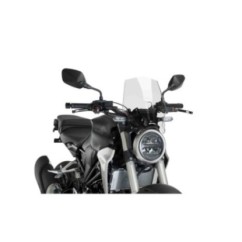 PUIG CUPOLINO NAKED N.G. SPORT HONDA CB125R NEO SPORTS CAFE 18-24 TRASPARENTE