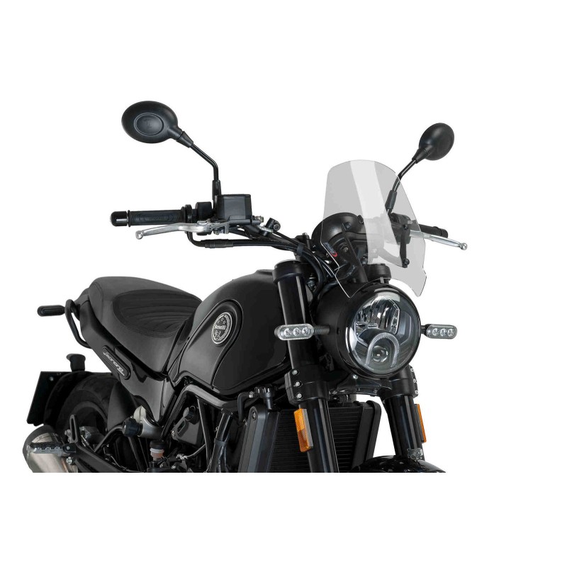 PANTALLA PUIG NAKED NG SPORT BENELLI LEONCINO 16-24 TRANSPARENTE