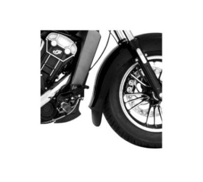 Extension de garde-boue avant Puig Indian Scout 15/25 noir mat