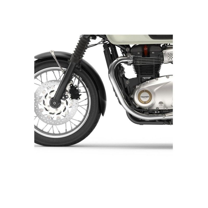 puig front fender extension for triumph bonneville t100 black 17 20 matt black