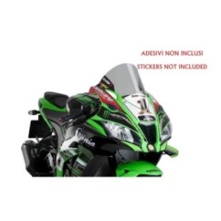 ECRAN PUIG R-RACER KAWASAKI ZX-10R NINJA PERFORMANCE 16-18 FUME CLAIR