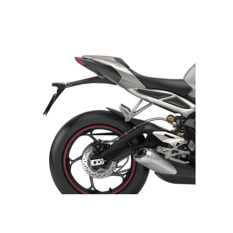 Extension de garde-boue arriere Puig pour Triumph Street Triple R Low 21/22, noir mat