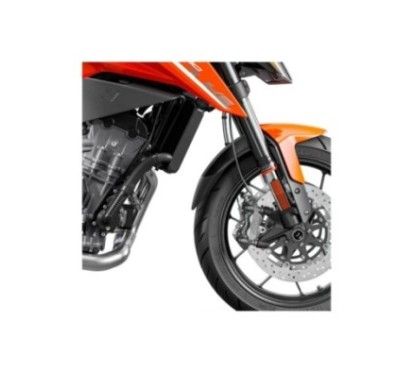 puig estensione parafango anteriore per ktm 890 r duke 20 24 nero opaco